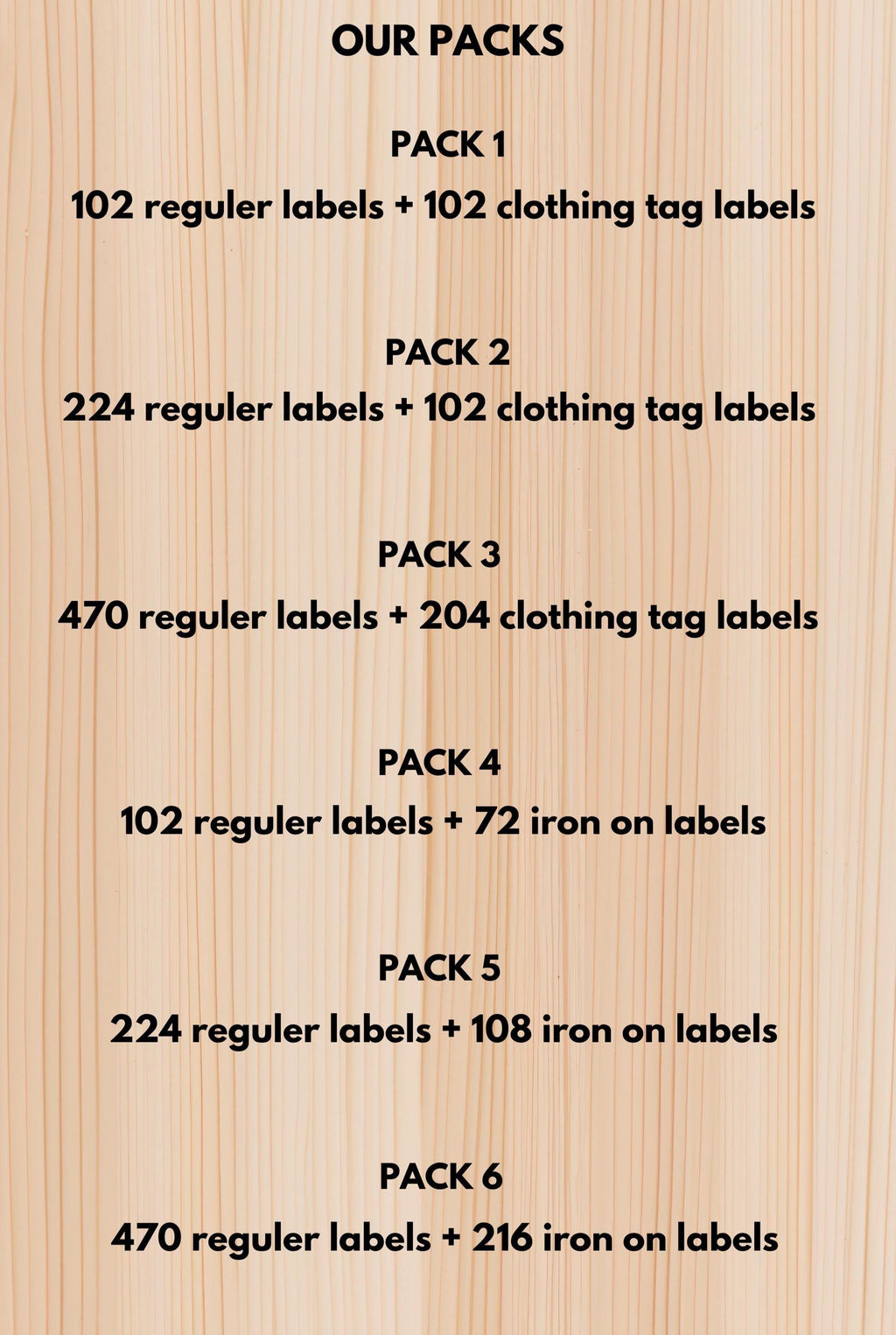 102 Waterproof Daycare Labels, Dishwasher Safe, School Supply