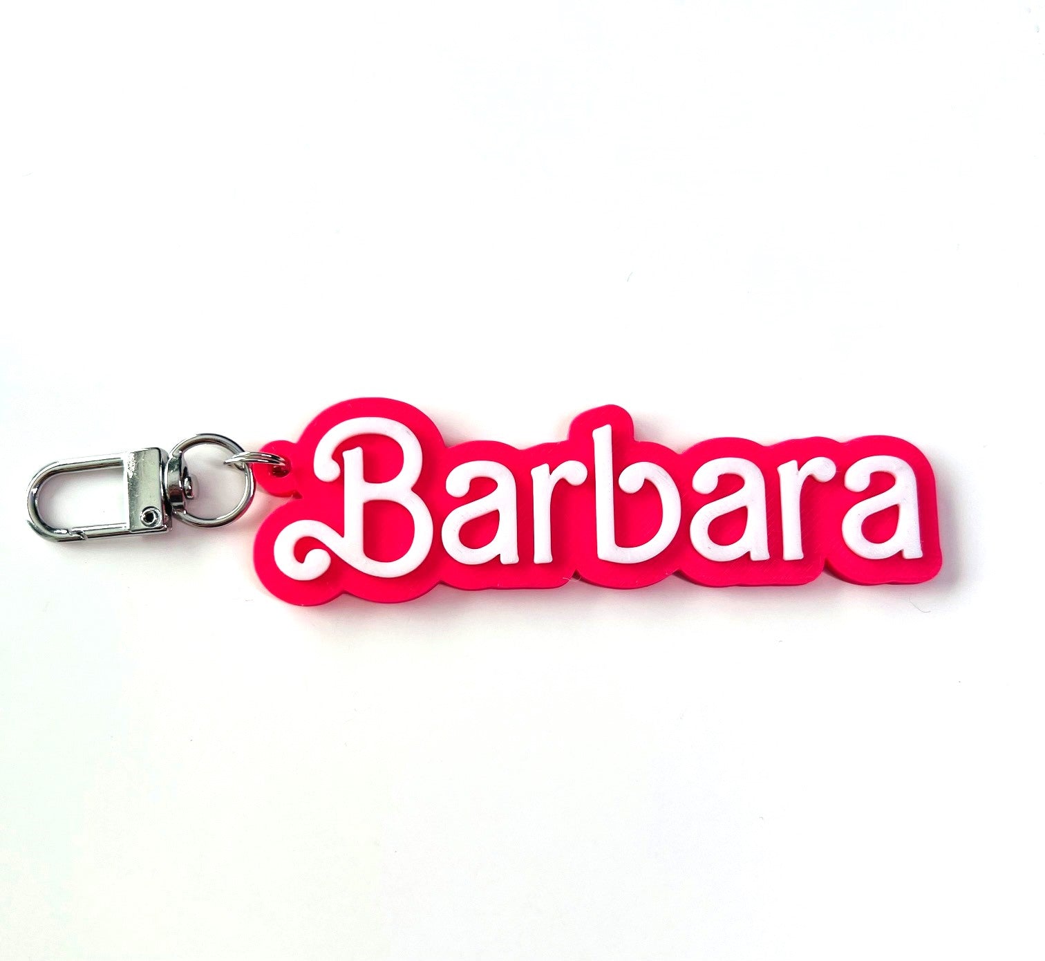 Custom name Keychain, Keyring, Bag Tag, Name Tag, 3D Printed